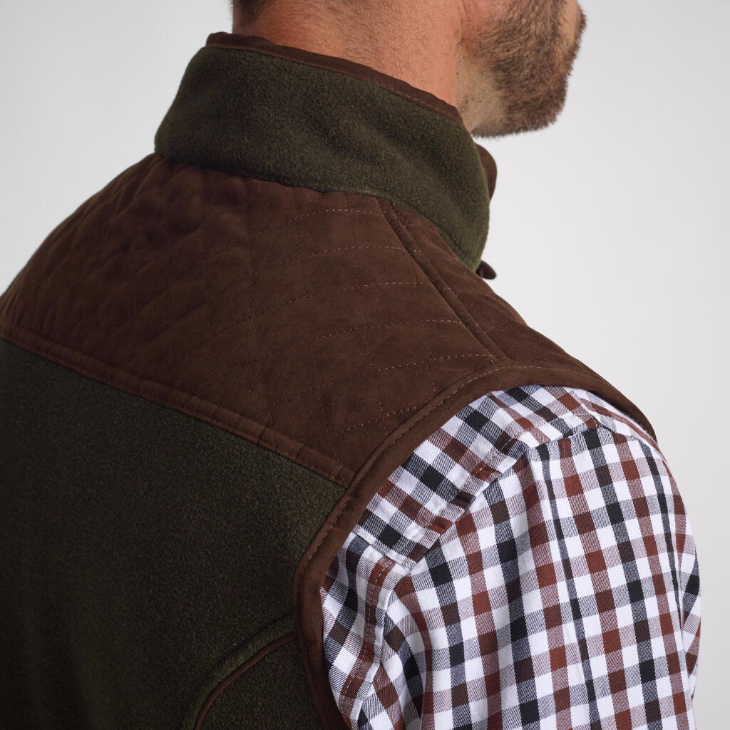 FLEECE GILET VERNEY CARRON PRESLY BROWN